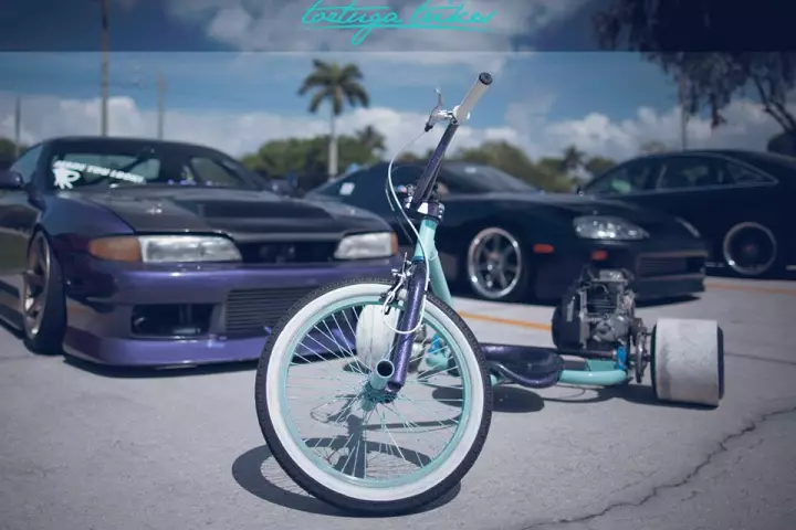 The team behind the Tortuga are looking to take the sport of trike drifting up a notch