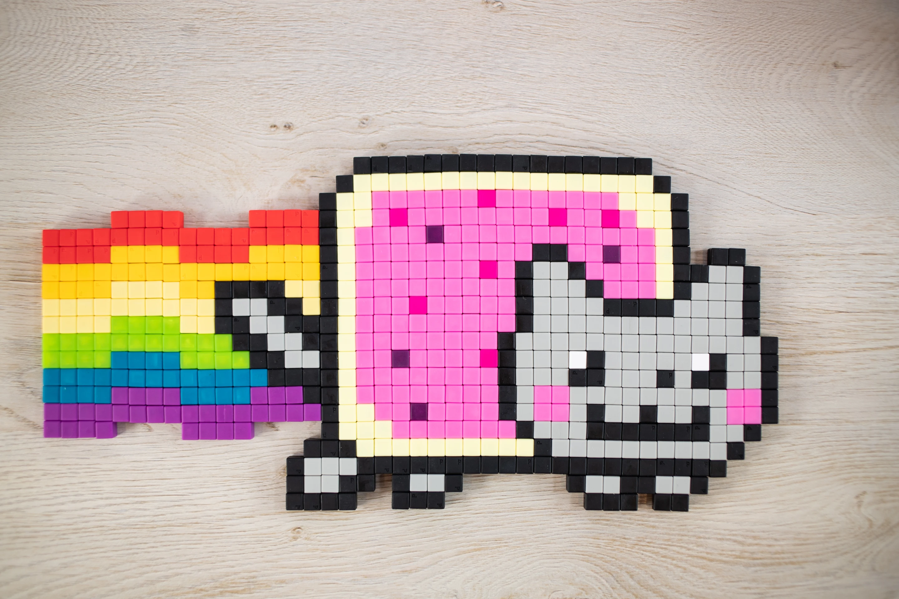 Pixl can be used to build 2D pixelated artworks
