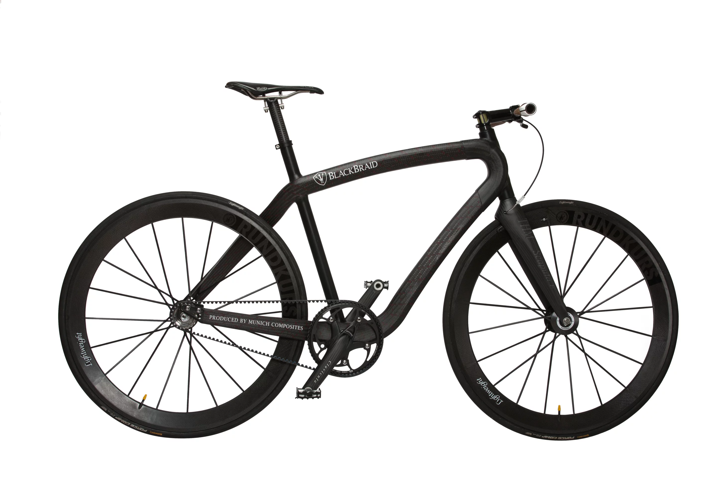 The BlackBraid is built using a proprietary carbon fiber braiding technique (Photo: PG.DE)