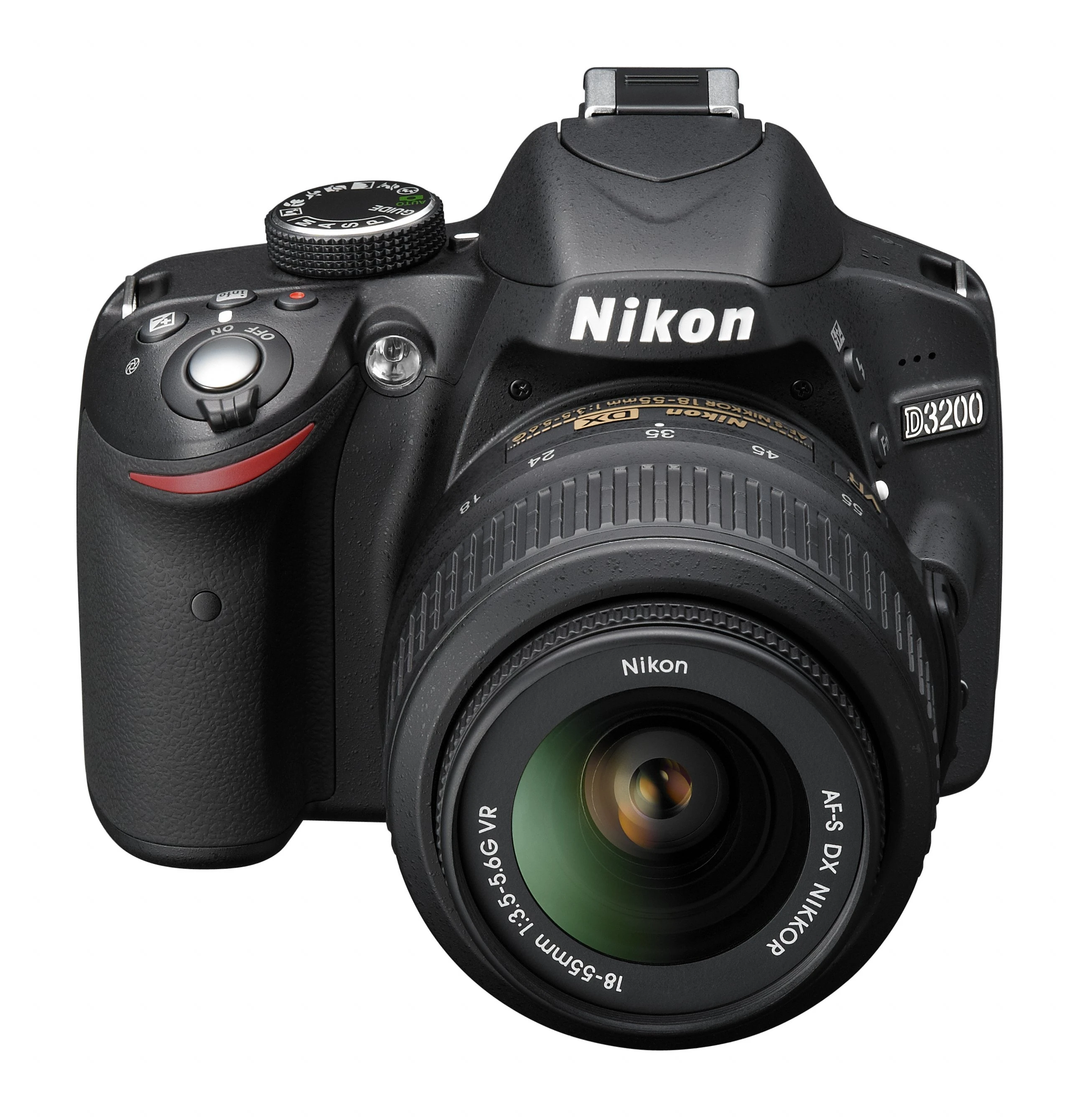 The D3200 also features an 11-point AF system and the same EXPEED 3 image processing engine as the Nikon D4