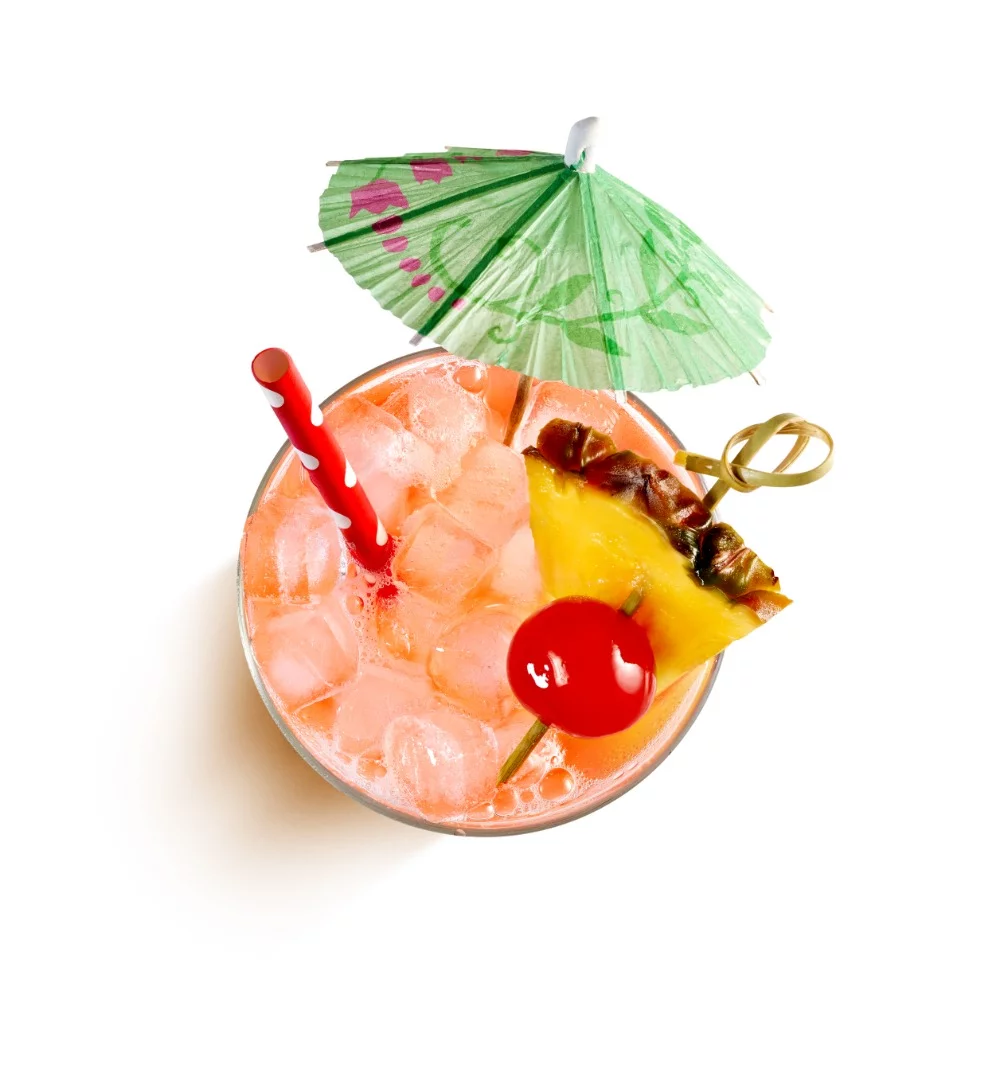 A mai tai from the Drinkworks Home Bar - BYO little umbrella