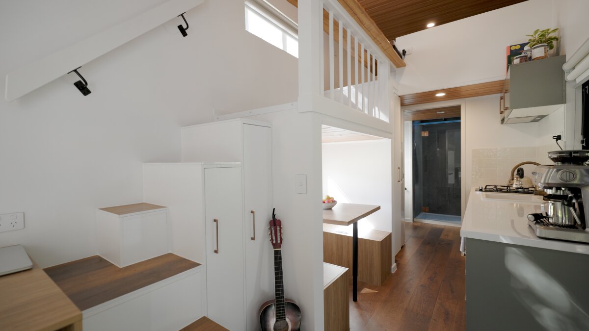 24-ft-long tiny house doesn't waste an inch of space