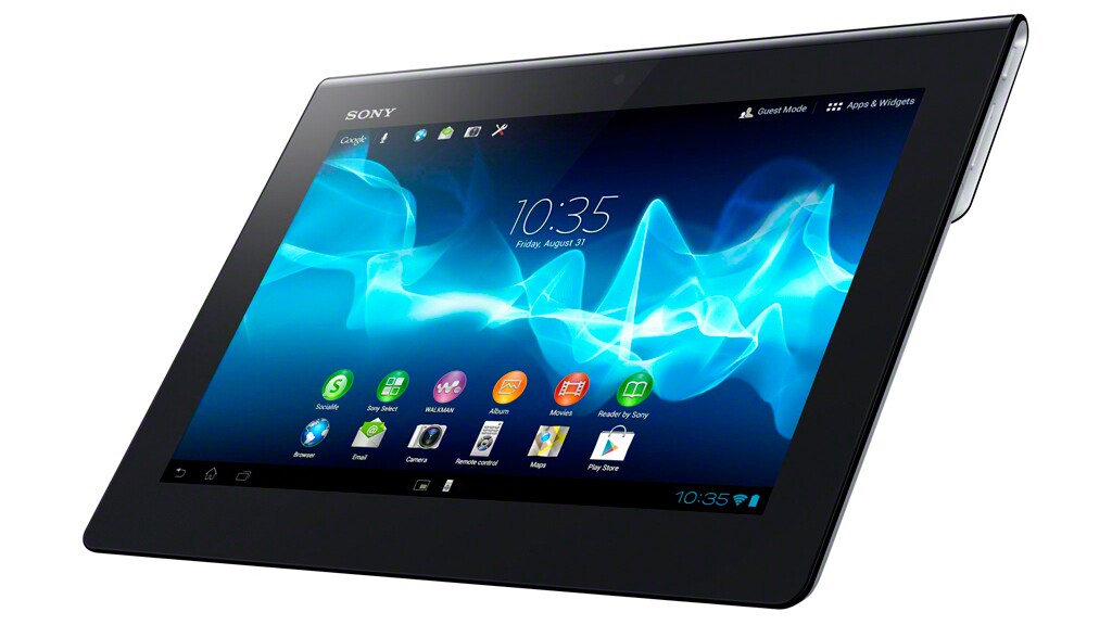 Sony's Xperia Tablet S runs Android