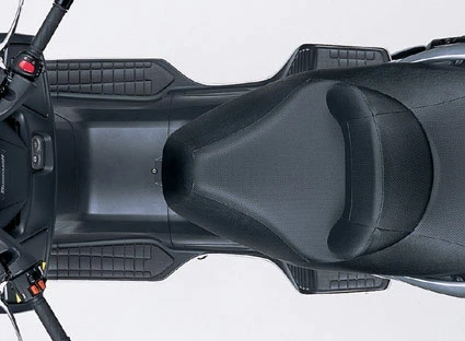 Suzuki's original Burgman, as tested, was extremely comfortable