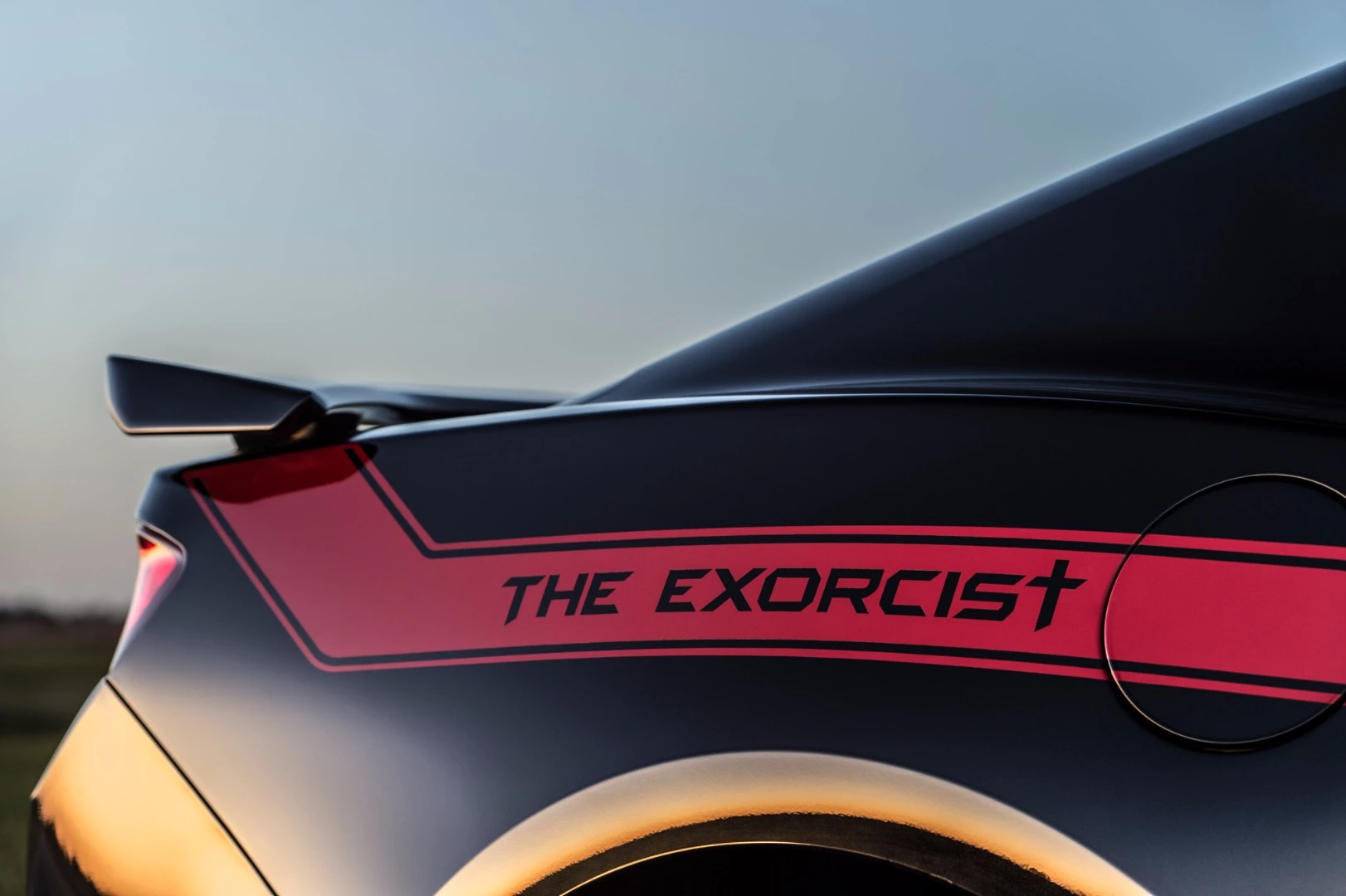 The sticker package is surprisingly subtle given the power output of The Exorcist