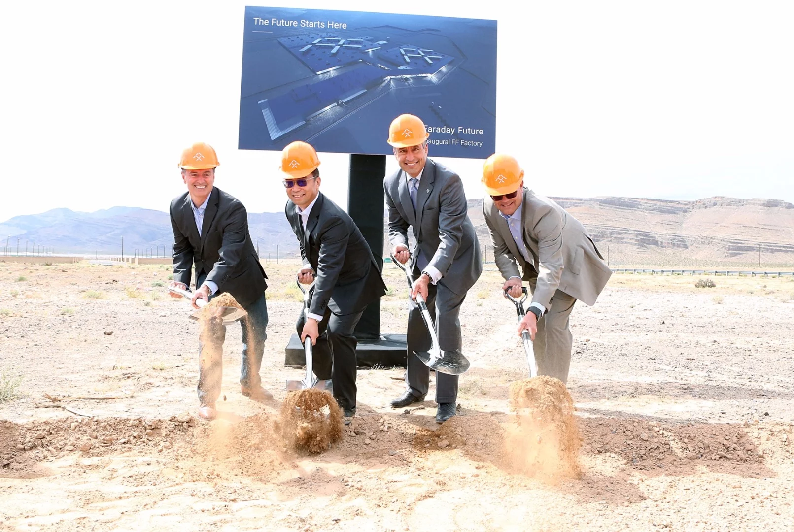 The ground-breaking ceremony for the facility took place on April 13th