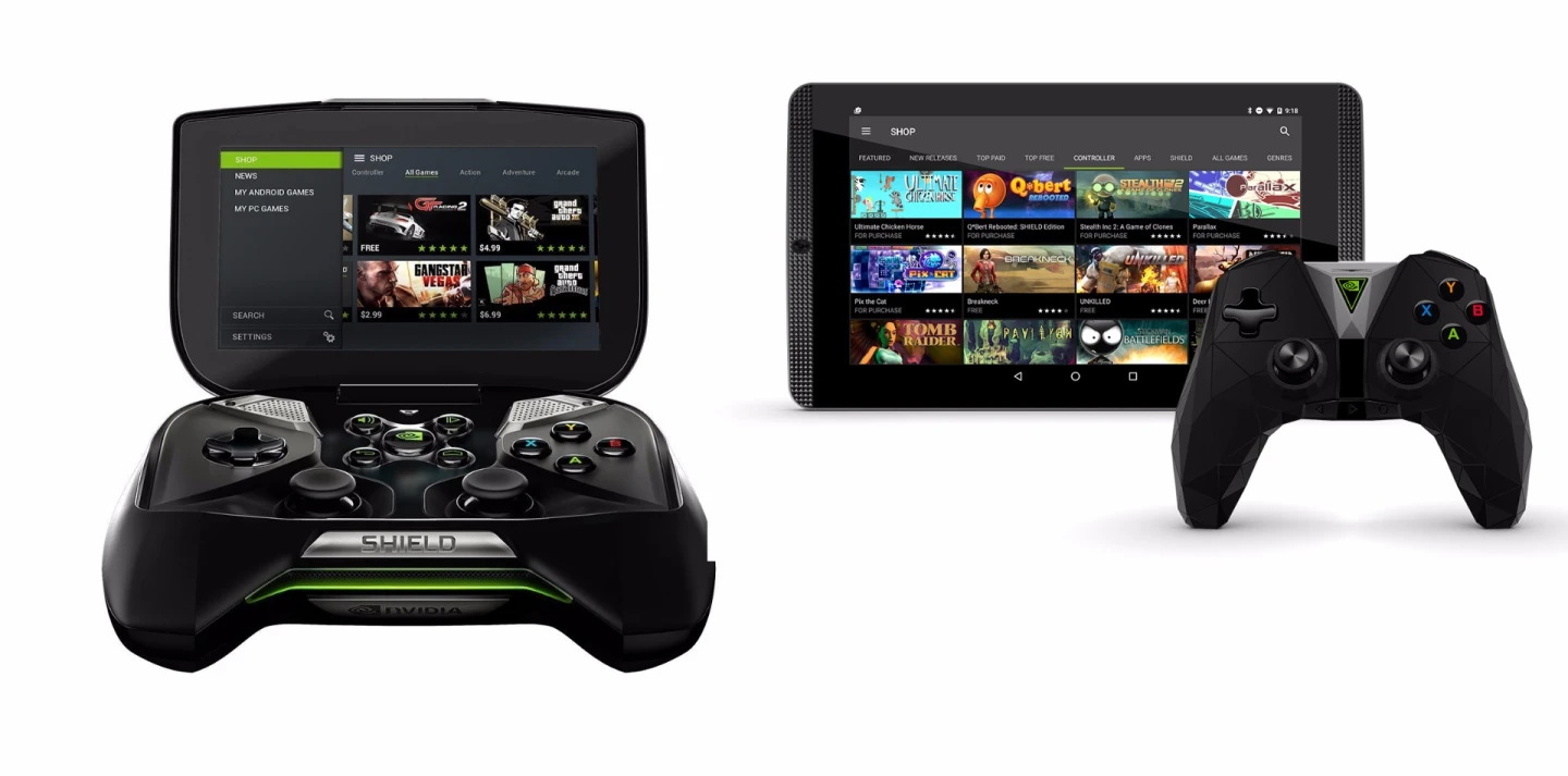 Nvidia's two Shield mobile devices – Shield Portable and Shield Tablet – can play native Android games and stream locally from a gaming PC