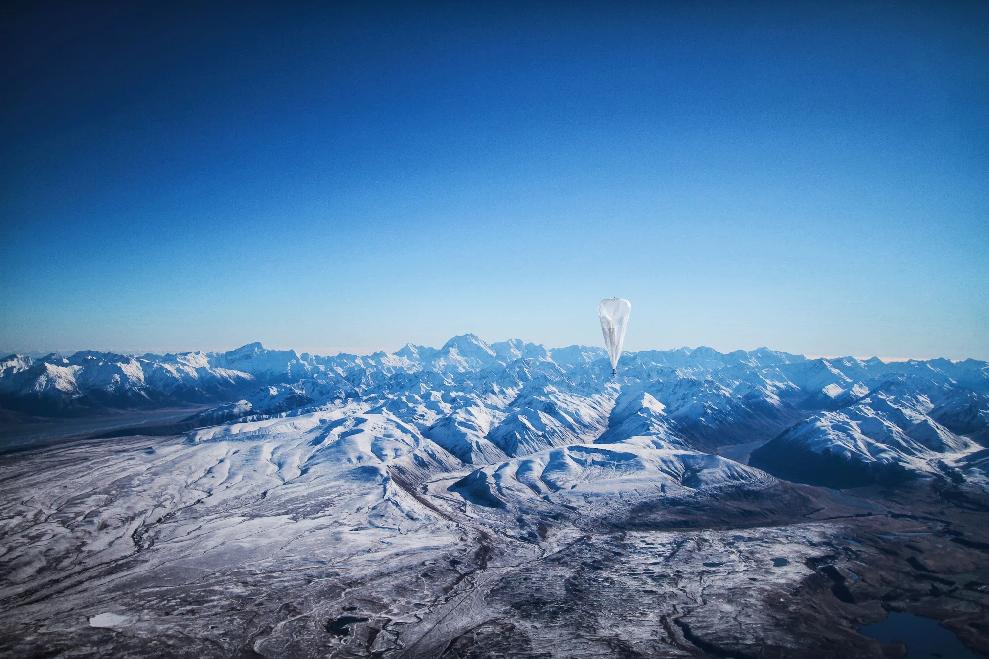 The balloons are built to withstand higher pressures than a typical weather balloon, but can also vent some gas to relieve pressure and have a parachute at the top to slowly land if needed