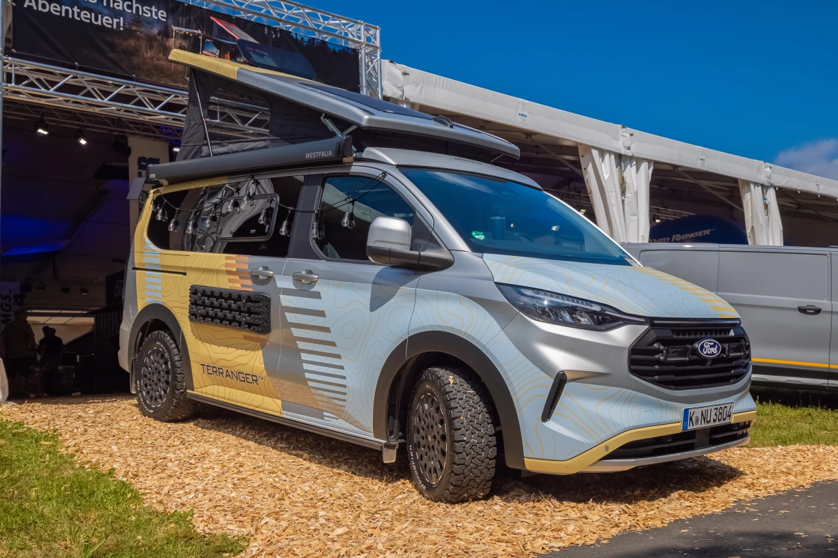 The vibrant wrap and mounted accessories tend to grab your attention first, but look closer and you'll notice the rugged BFG all-terrain tires, off-road grille with embedded lighting, and rock sliders between the wheels
