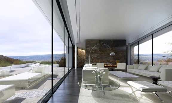 The environmentally-friendly subterranean house design by Make Architects