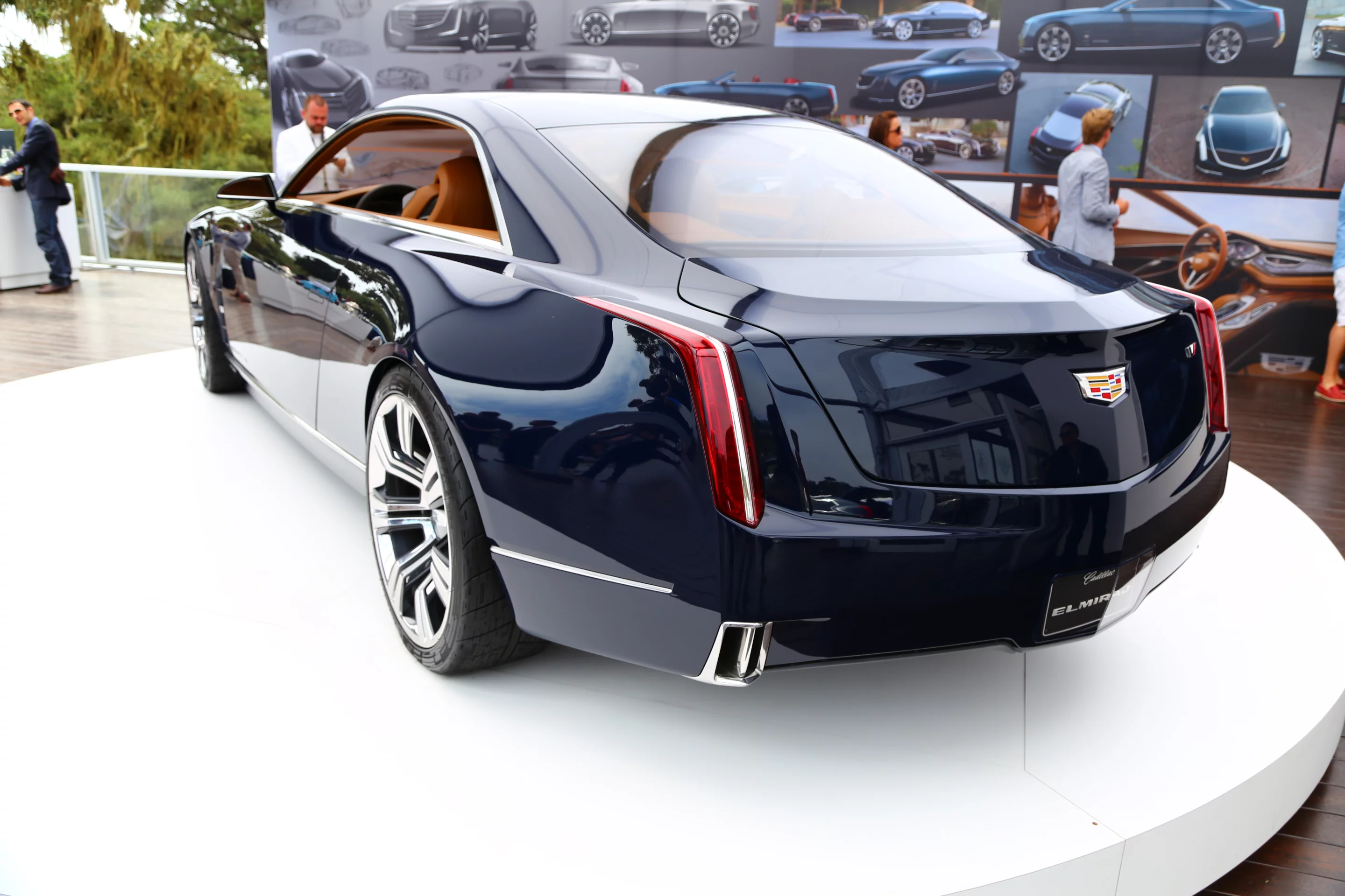 Cadillac Elmiraj is definitely no lightweight, tipping the scales with a 4000 lb (1814 kg) curbweight (Photo: Angus MacKenzie/Gizmag.com)