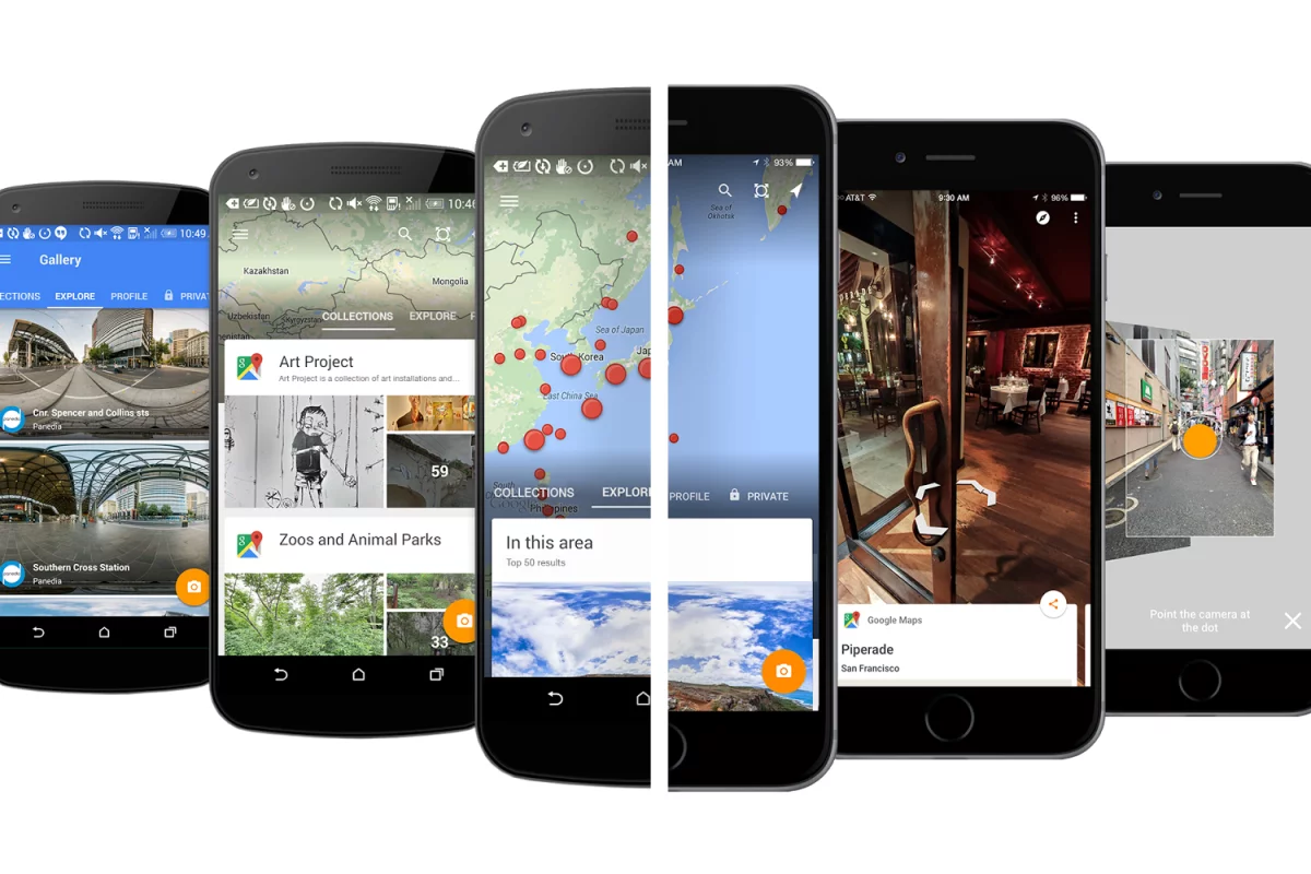The new Google Street View app allows users to access Street View content via other means than a destination-first approach, as is the case in the existing Google Maps app