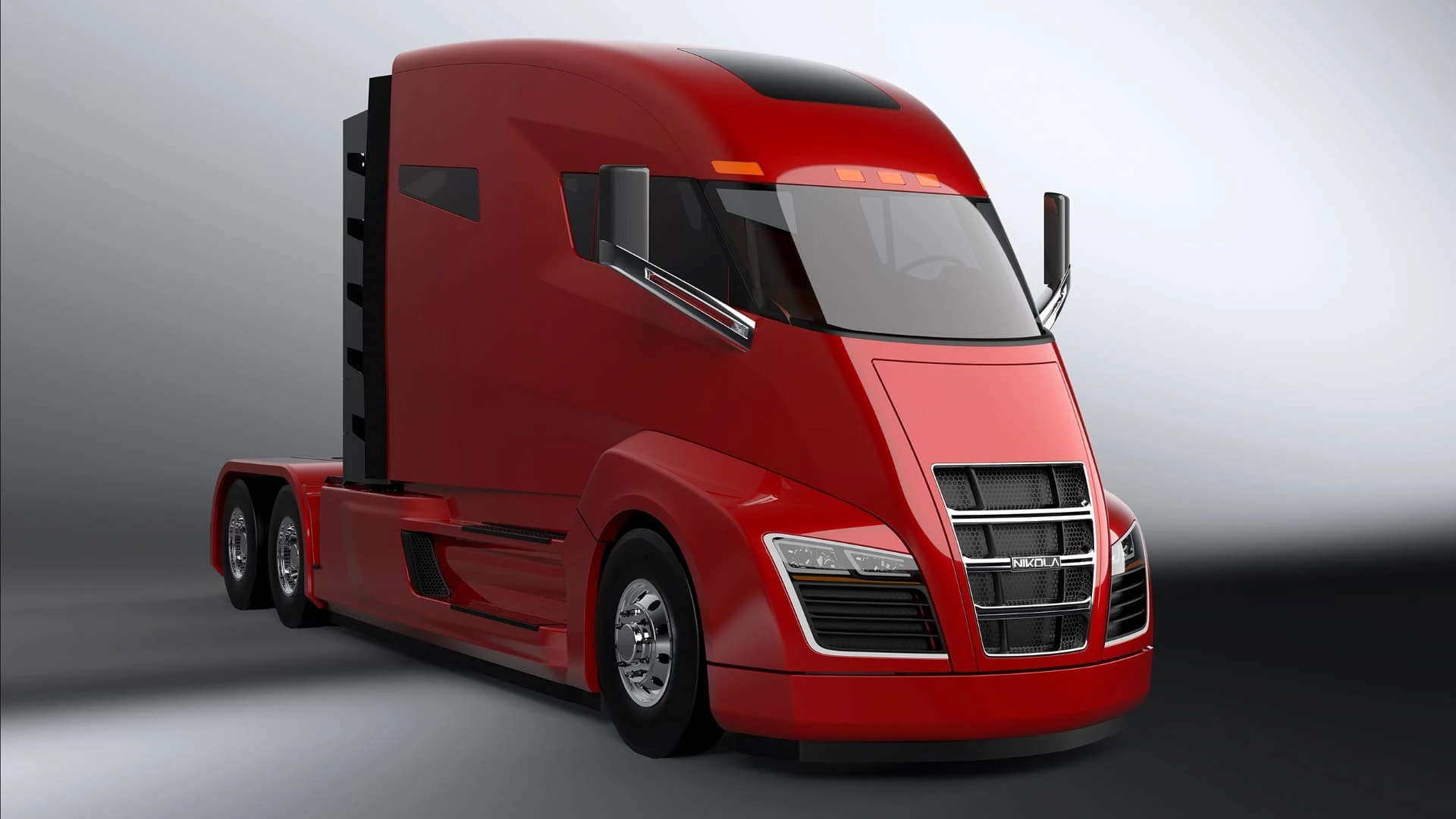The Nikola's cabin is aerodynamically optimized for ideal range