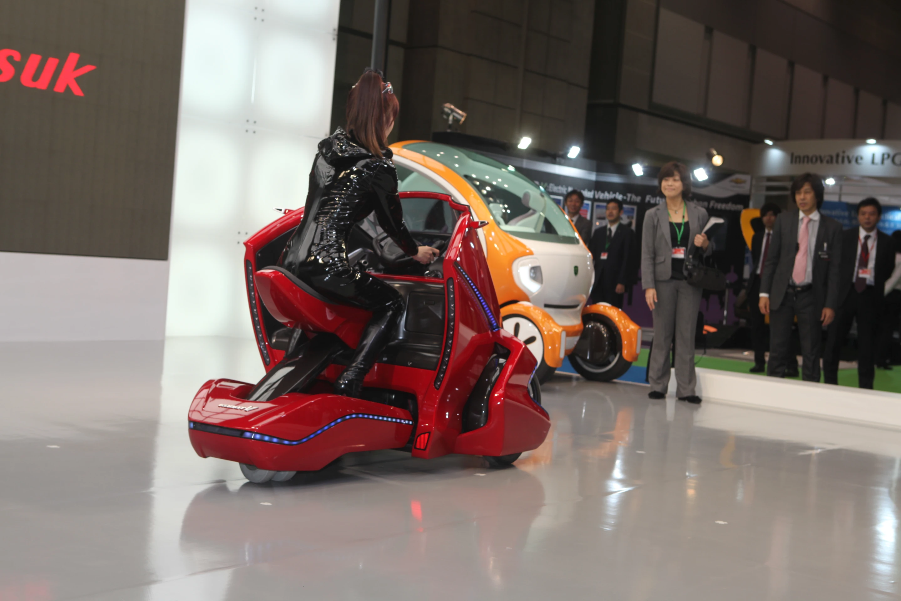 The Kobot Nu concept vehicle at the 2011 Tokyo Motor Show