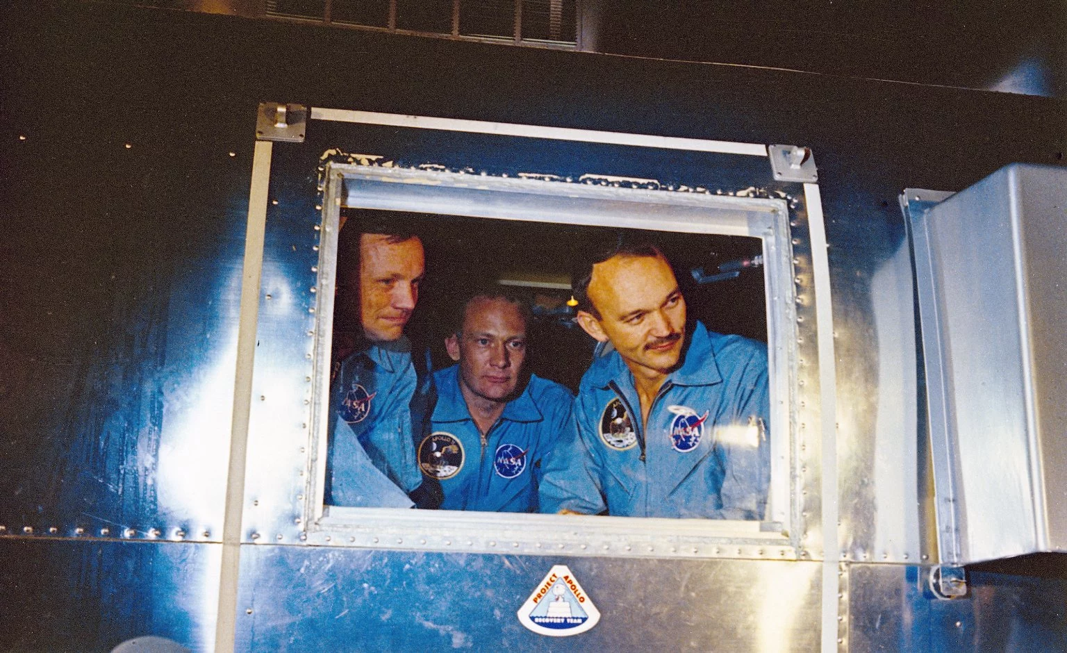 Apollo 11 crew in quarantine