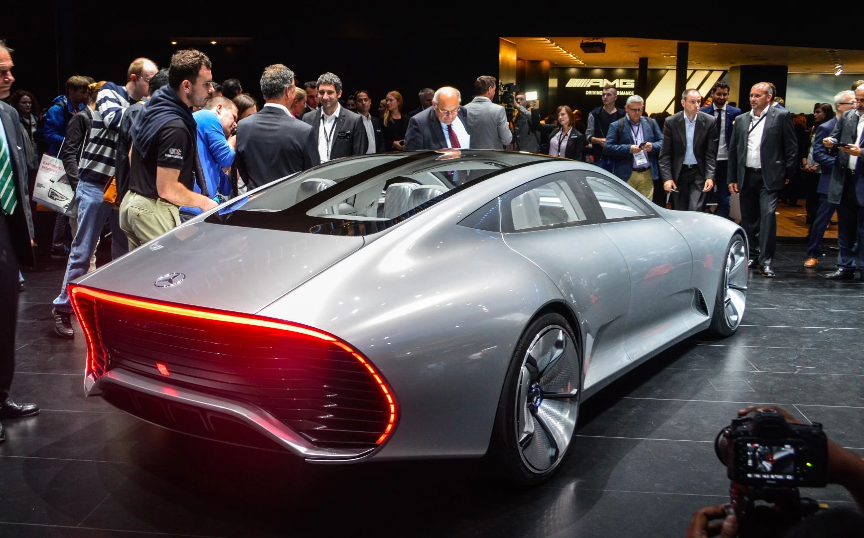 Probably the most radical concept in Frankfurt, the Mercedes Concept IAA has a substantial active aerodynamics package