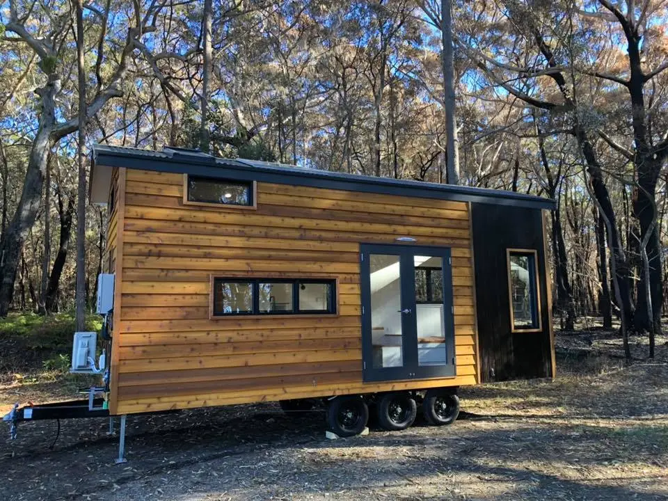The Lazy Duck tiny home was commissioned to be used as a weekend retreat within the Southern Highlands, NSW