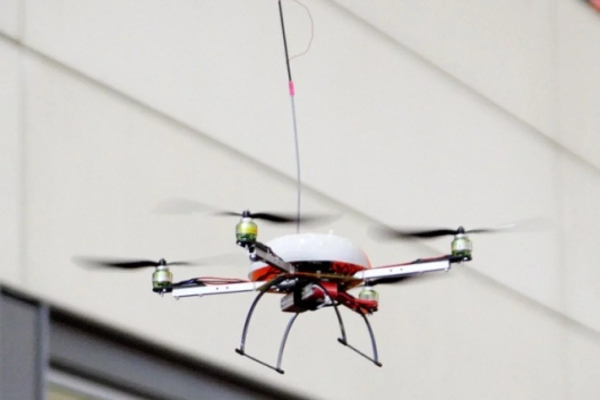 The quadcopter bots have 20 minutes of battery power to find high ground.