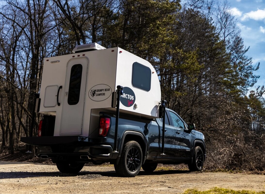 700-lb teardrop-toadstool truck camper starts at just $12,000