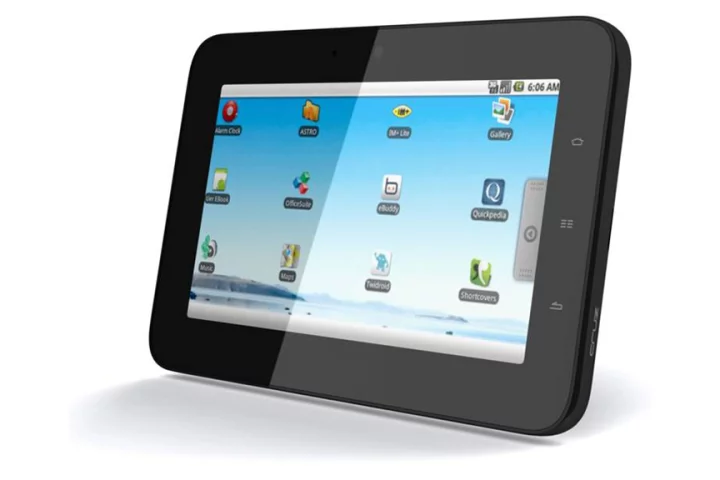 The tablet has 4GB of storage and fast 802.11n wireless connectivity