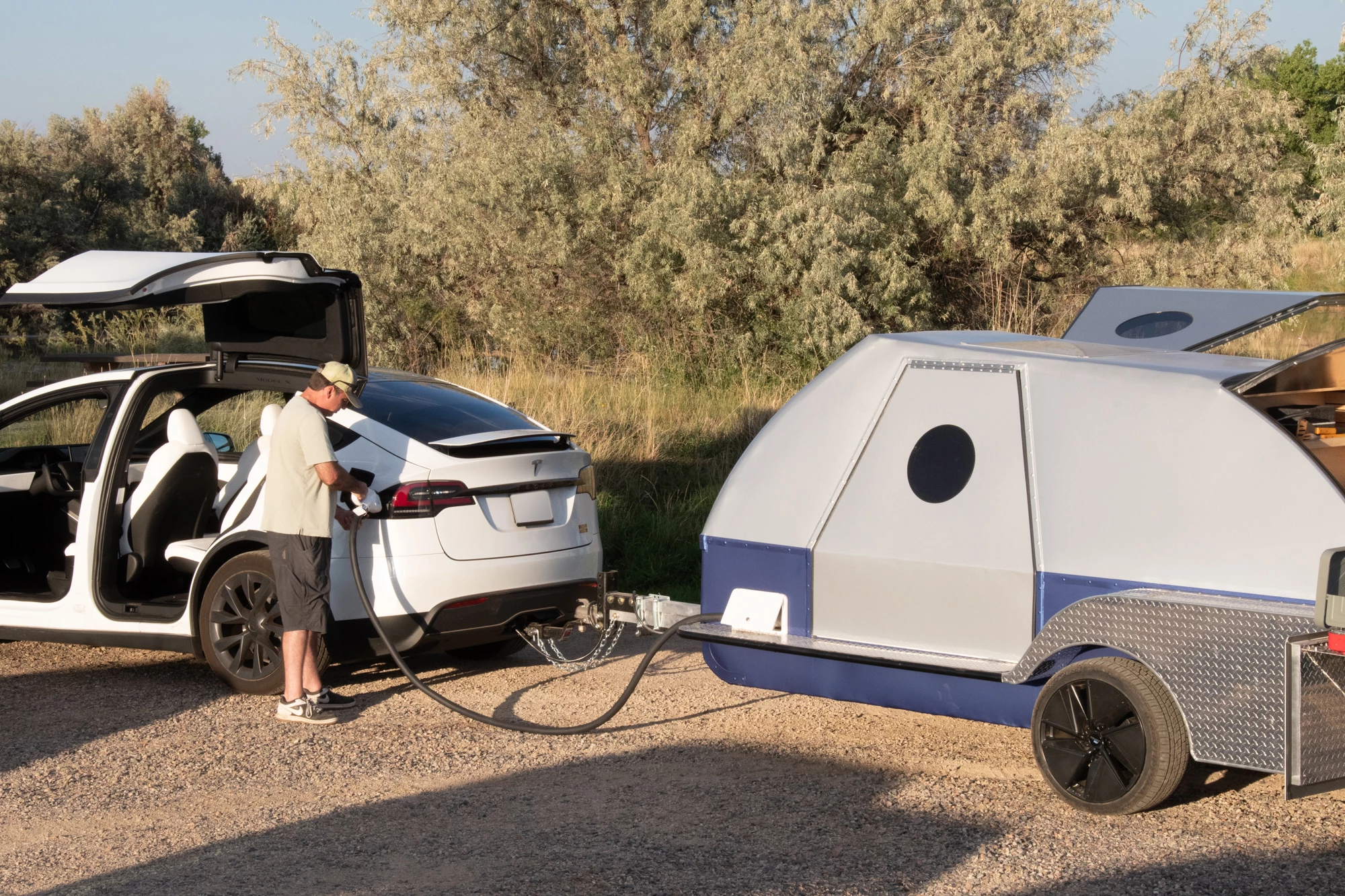 Unlike virtually any other trailer out there, the Boulder is built to send power to the tow vehicle