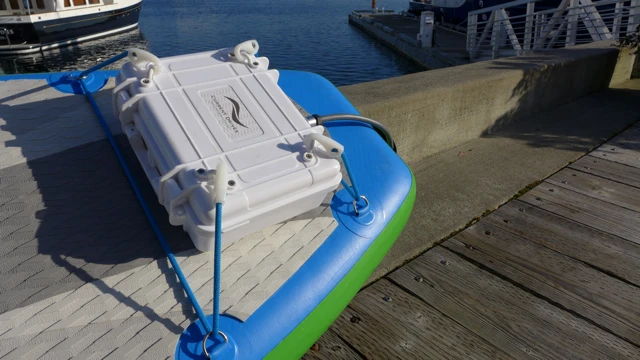 The waterproof ElectraFin battery pack