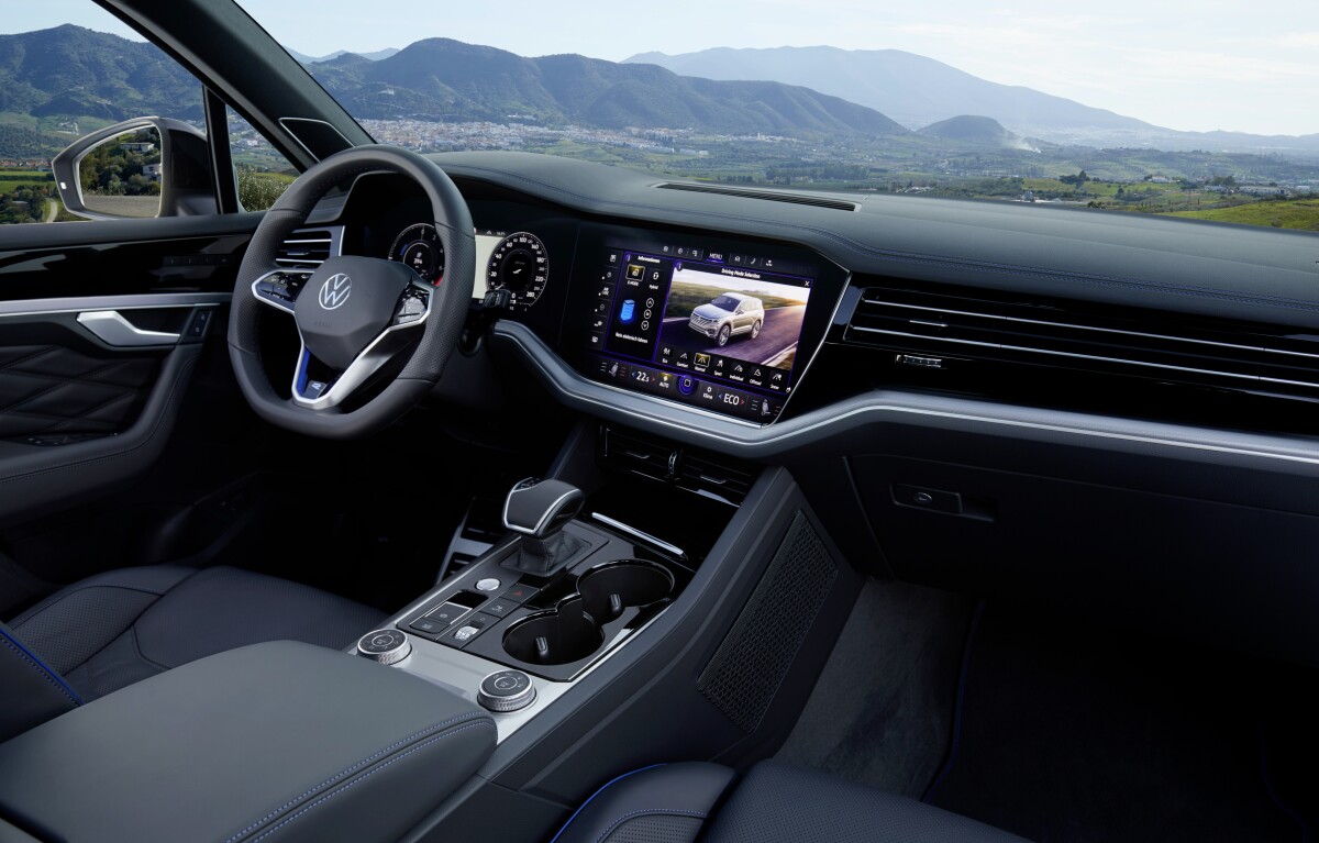 Inside, Volkswagen provides a digitized interface with its "Innovision Cockpit"