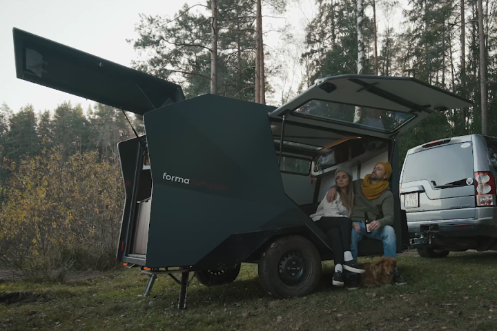 Forma trailer making home out of the wild