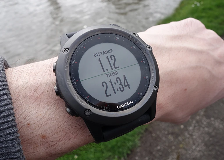 The watch tracks a whole host of activities (Photo: David Nield/Gizmag.com)