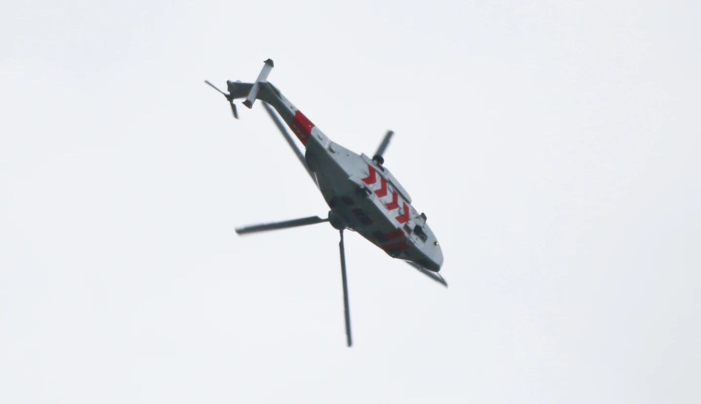 Eurocopter’s EC175 throwing shapes (Photo: Gizmag)
