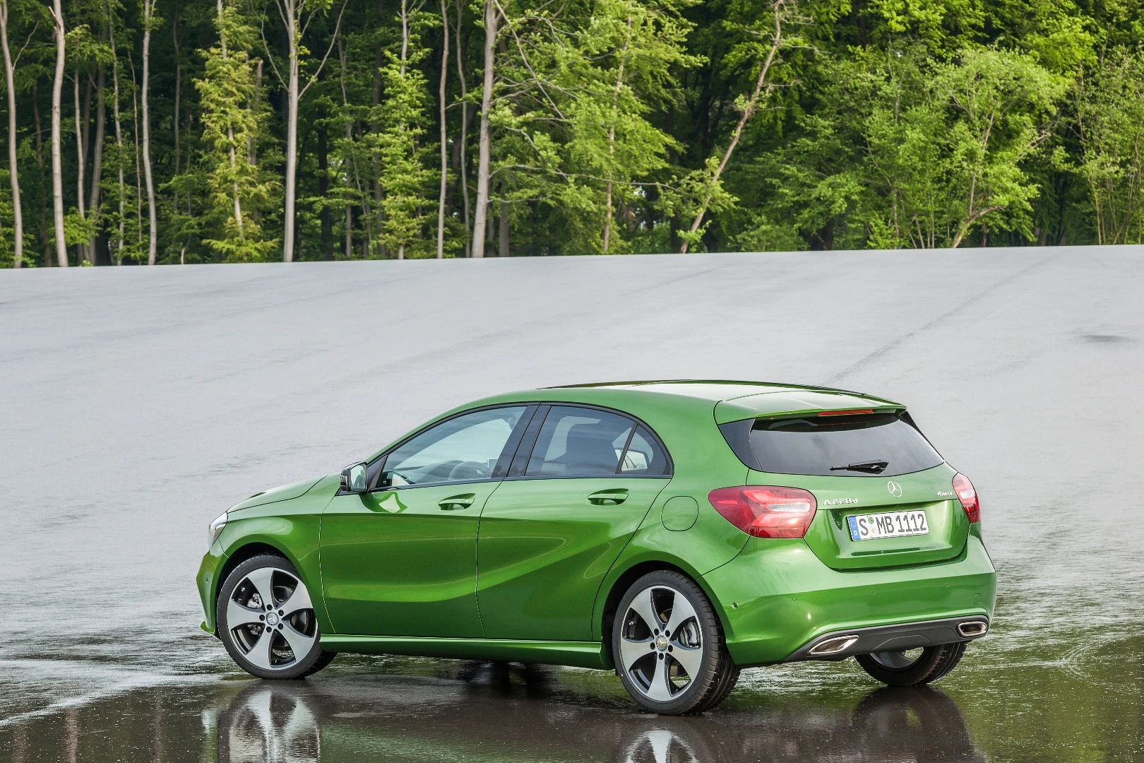 The updated Mercedes A-Class