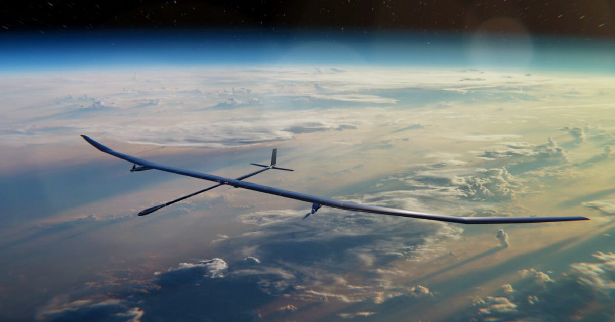 Beamed energy from the ground to keep solar-powered drone airborne 24/7