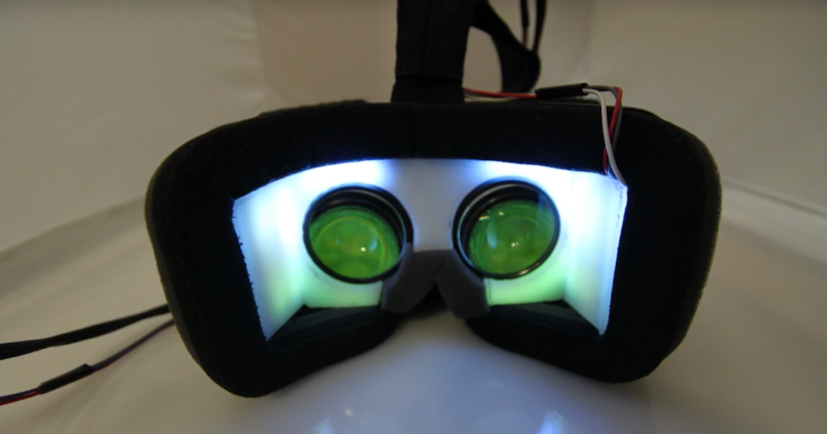 Microsoft Research combats VR nausea with inexpensive LED arrays