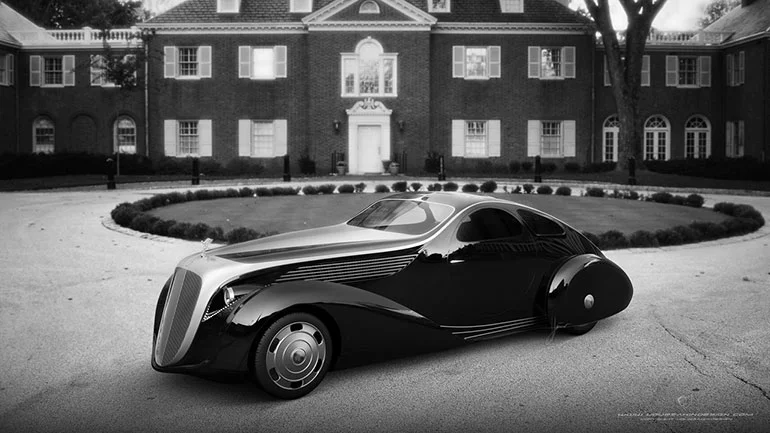 The new Rolls Royce Jonckheere Aerodynamic Coupe ll concept by Ugur Sahin Design