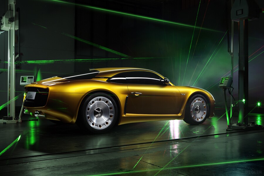 Power is claimed to be 610 hp