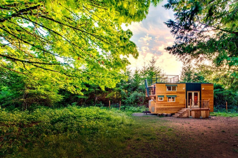 Basecamp shows a focus on off-grid and pet-friendly design
