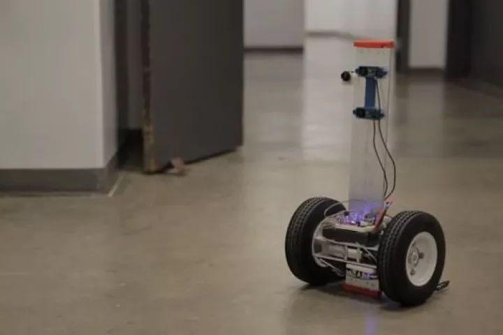 The Firefighting Robot is designed to create 3D virtual reality maps of the interiors of burning buildings