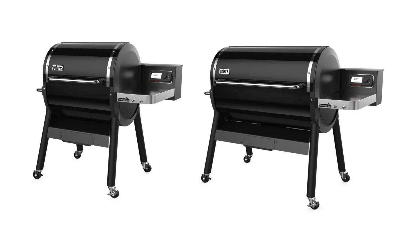 Weber is offering its SmokeFire grill in 24-in and 36-inch sizes