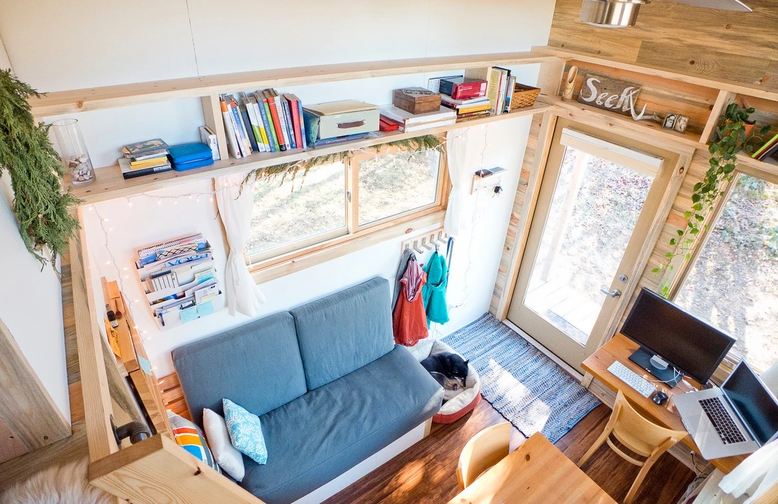 The Tiny Project interior space