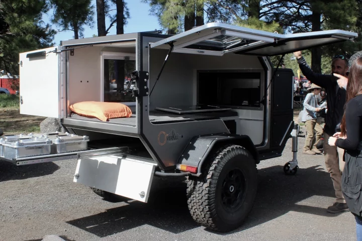 The T.K.4.7 all open and ready to enjoy a breezy afternoon on the beach or in the forest