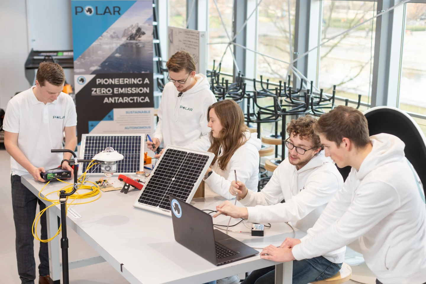 Students from Team Polar will head to the South Pole on December 28 to collect data that will inform the design of the Antarctica Rover