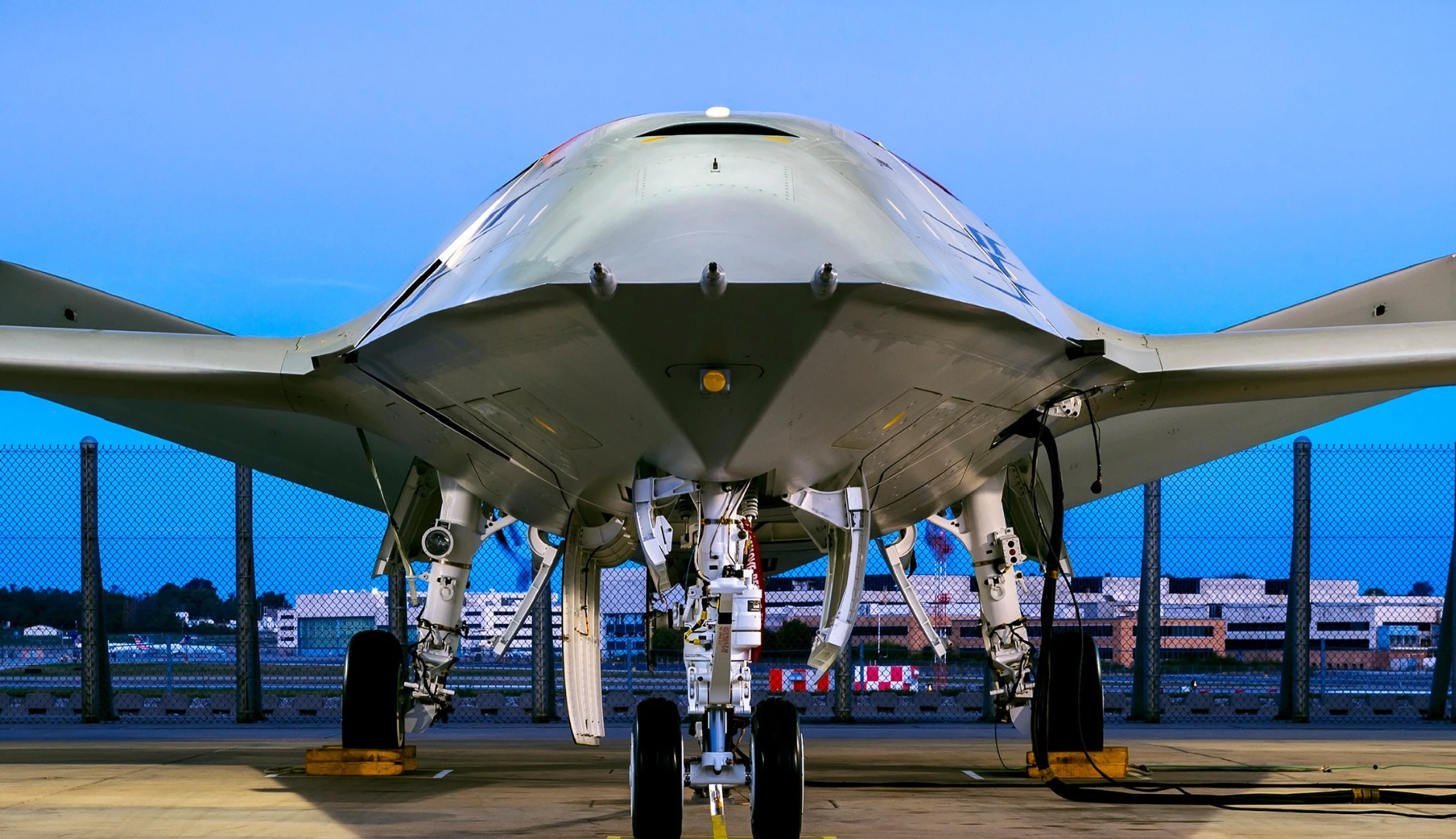 Boeing’s MQ-25 unmanned aircraft system is completing engine runs before heading to the flight ramp for deck handling demonstrations next year