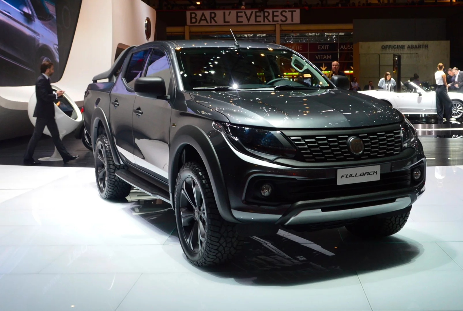 Fiat Fullback mid-size pickup at the 2016 Geneva Motor Show