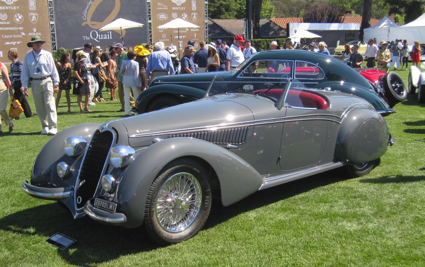 Pre-war Alfas circle up at The Quail
