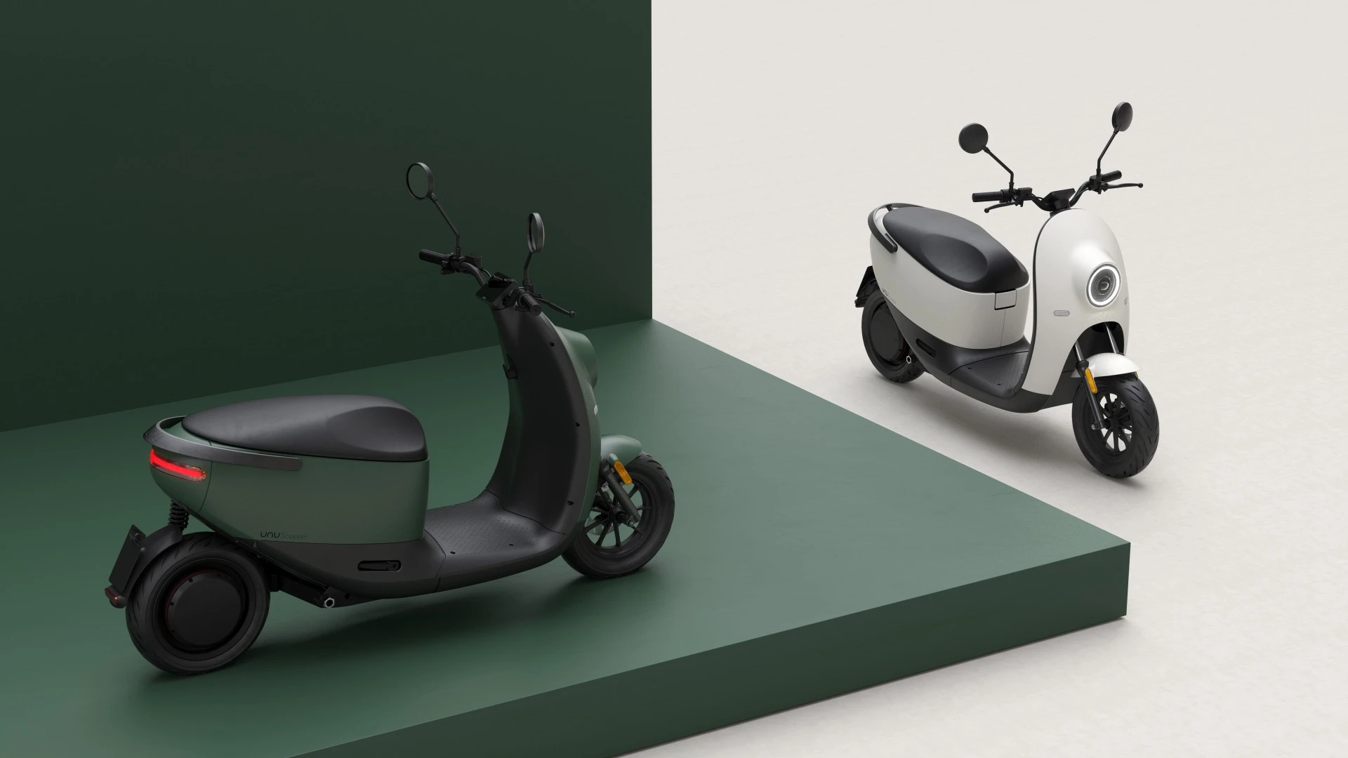 The unu Scooter will be available in Basic (2,000 W), Standard (3,000 W) and Plus (4,000 W) variants