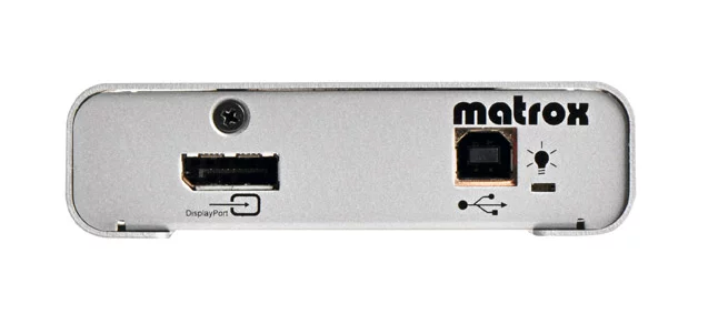 The DualHead2Go Digital ME is powered by USB