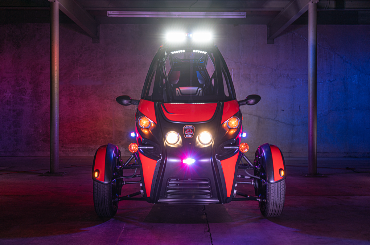 The Arcimoto Rapid Responder is now being tested by the Eugene Springfield Fire Department ahead of production later in 2021