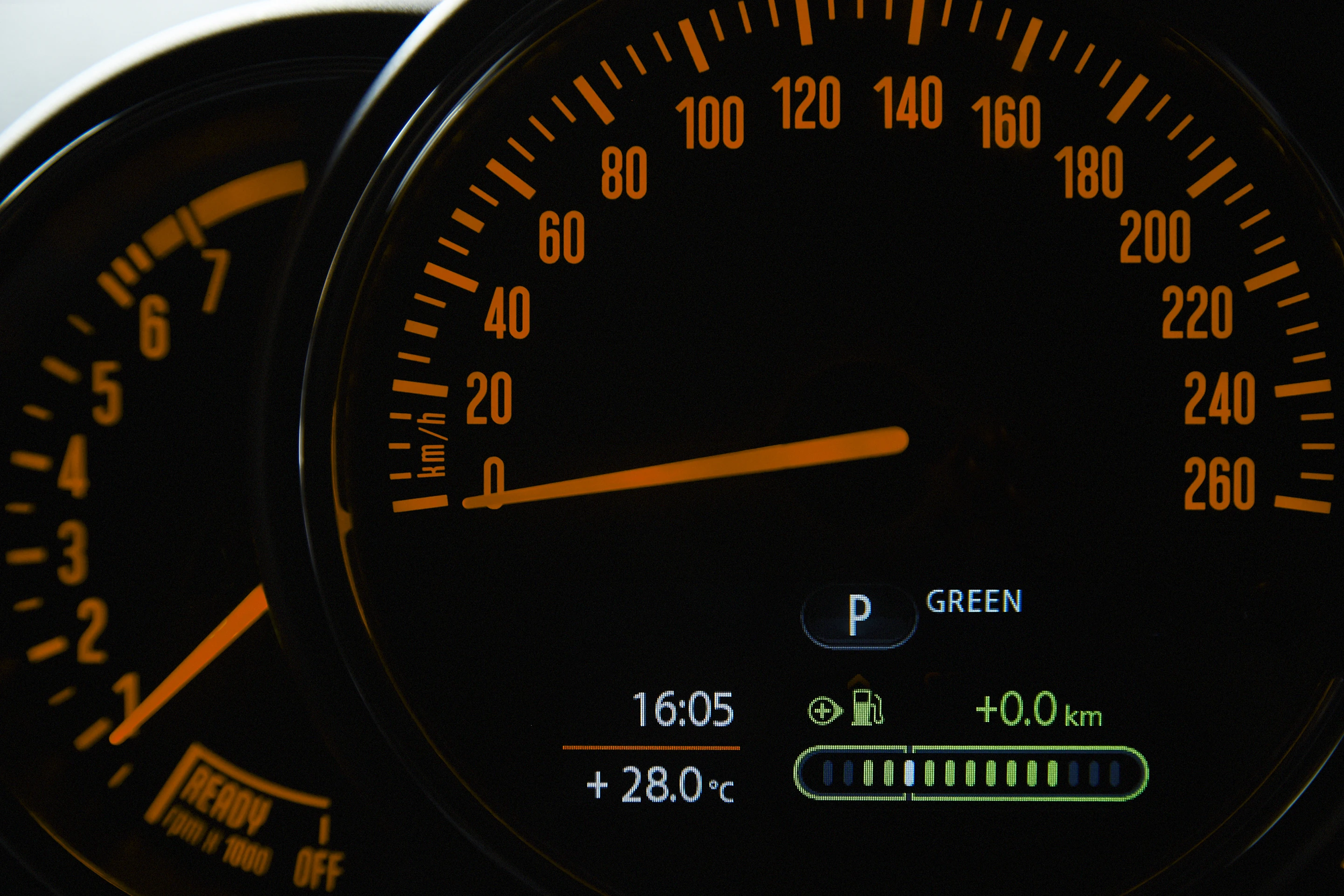 Fuel economy readout