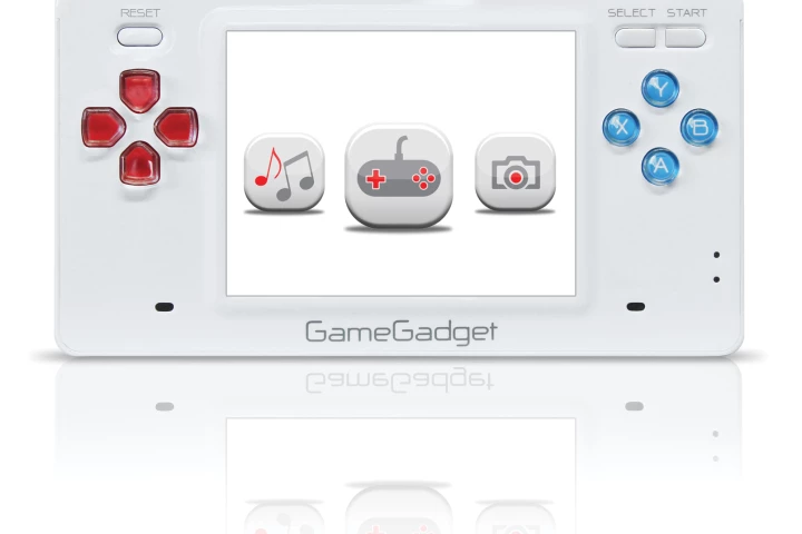 The GameGadget is a mobile gaming console designed for classic games titles
