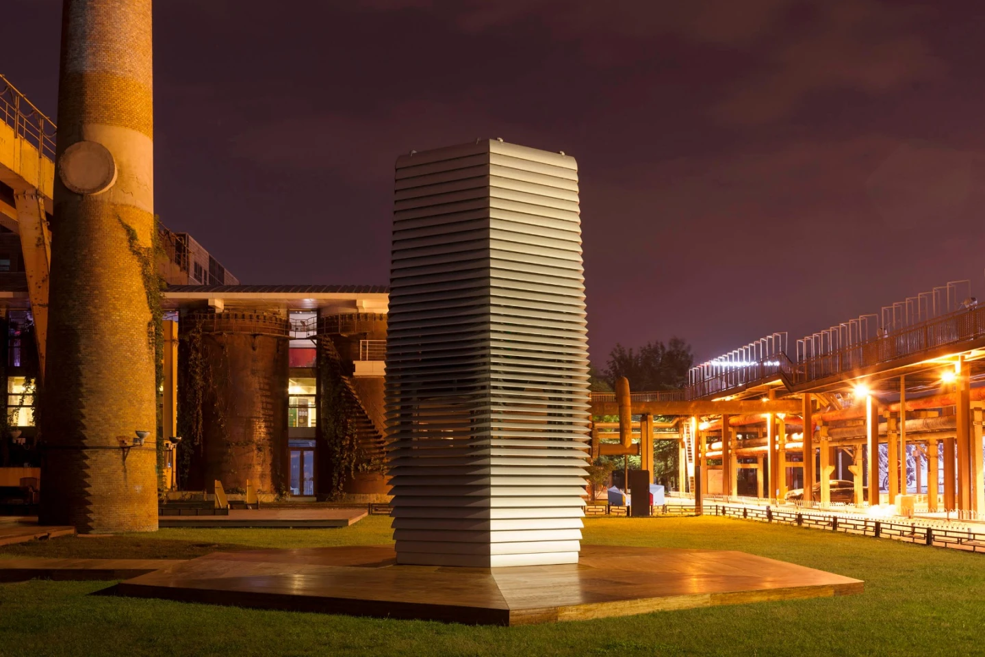 The Smog Free Tower in Beijing